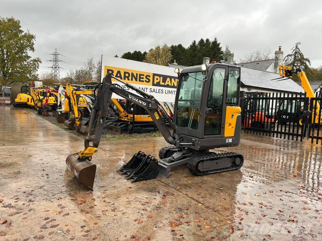 Volvo ec18d Mini excavators < 7t