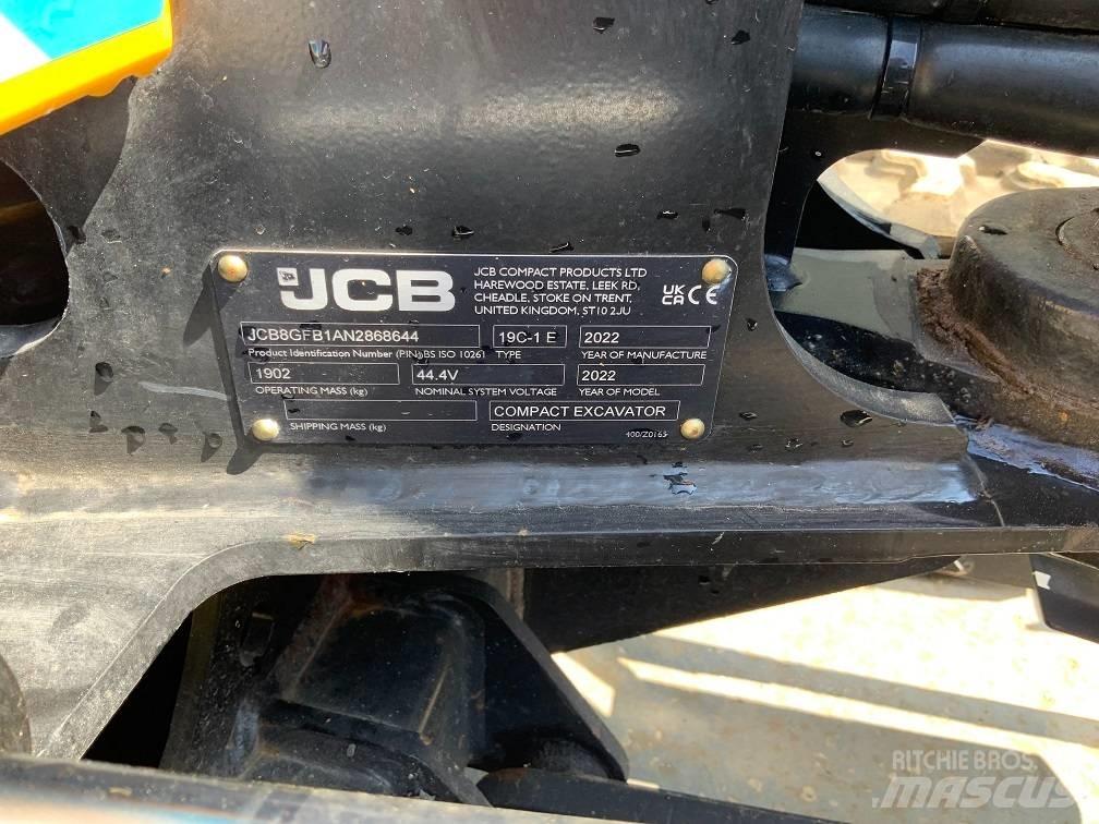 JCB 19c-1 E Mini excavators < 7t