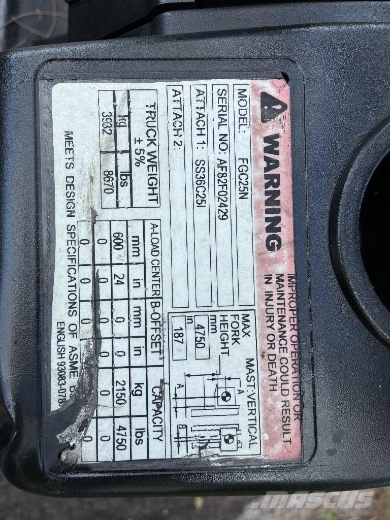 Mitsubishi FGC 25 N Other