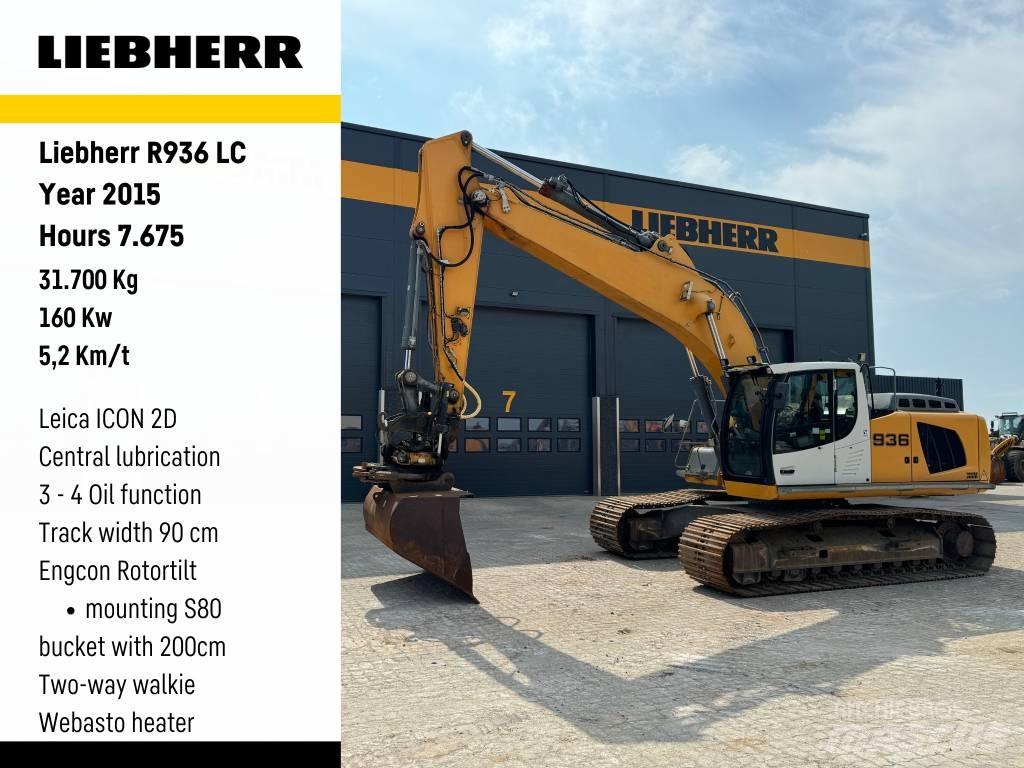 Liebherr R936 LC Crawler excavators