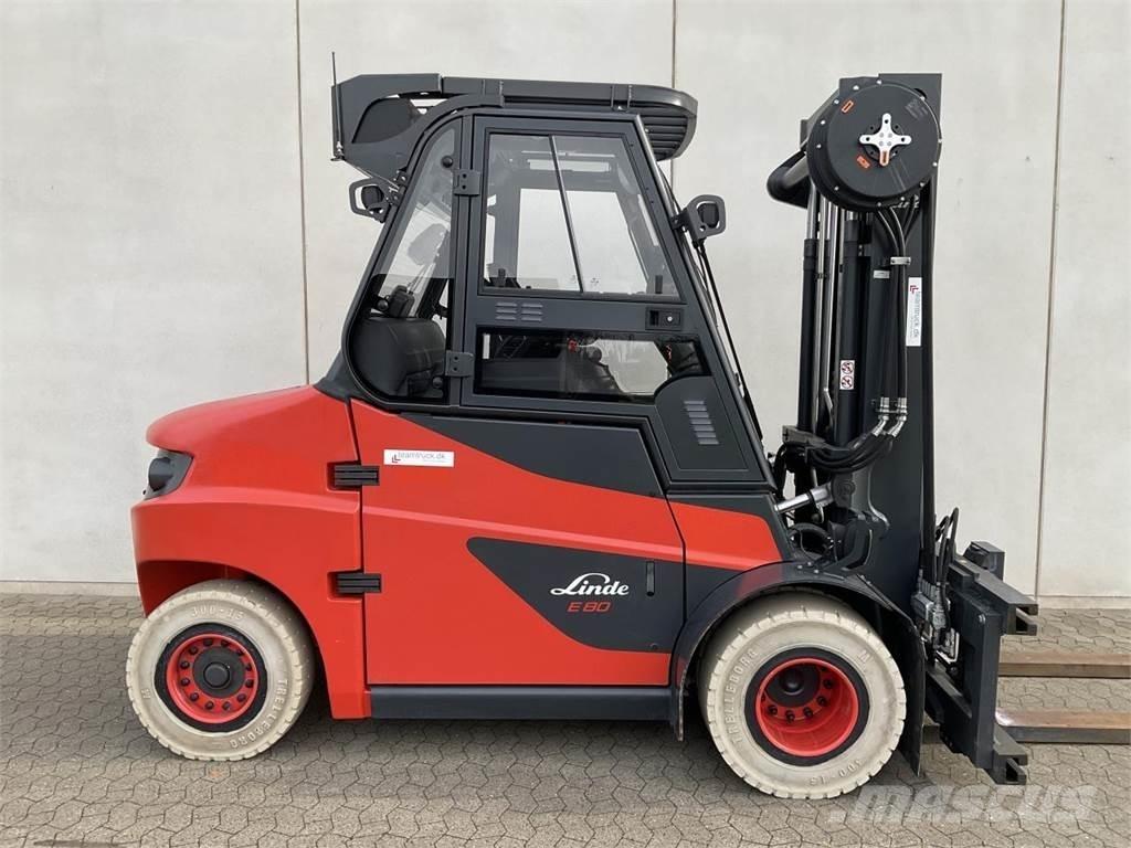 Linde E80-01/900 Electric forklift trucks