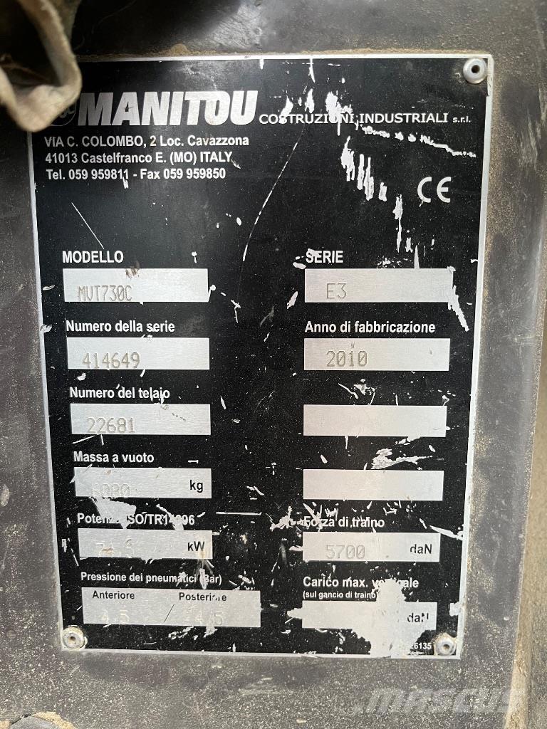 Manitou MVT 730 Tractors