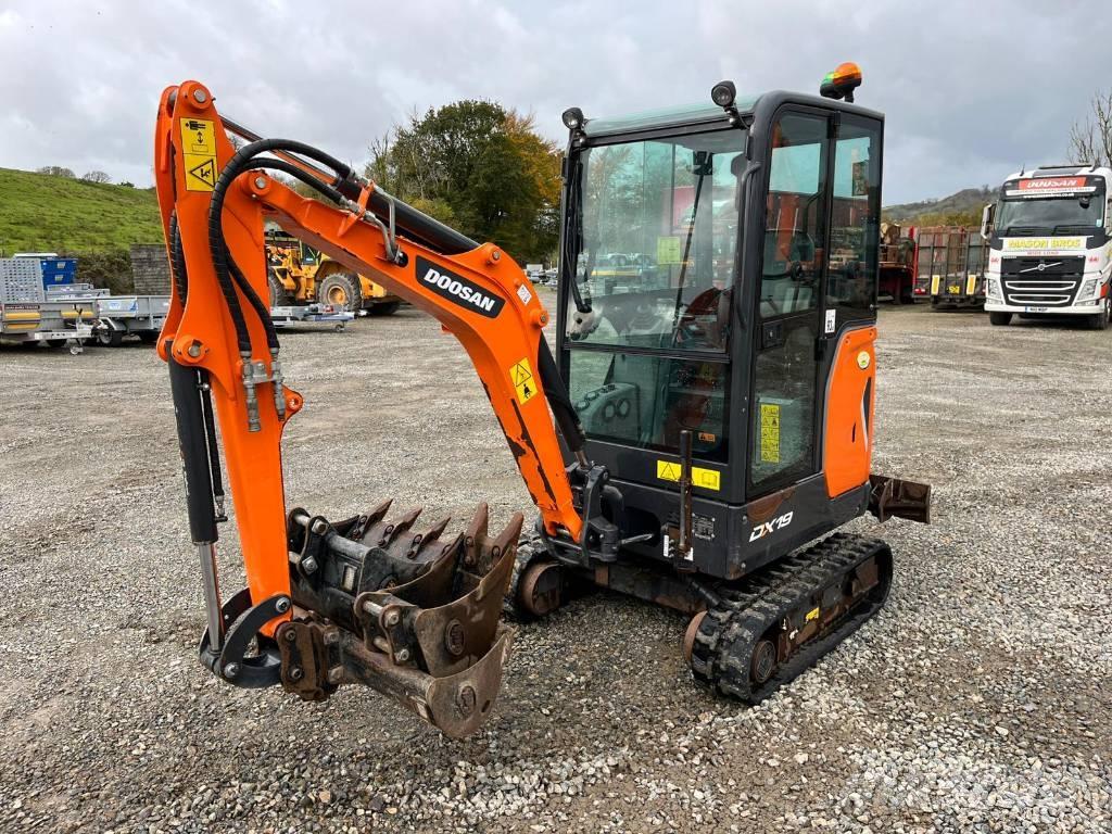 Doosan DX 19 Mini excavators < 7t