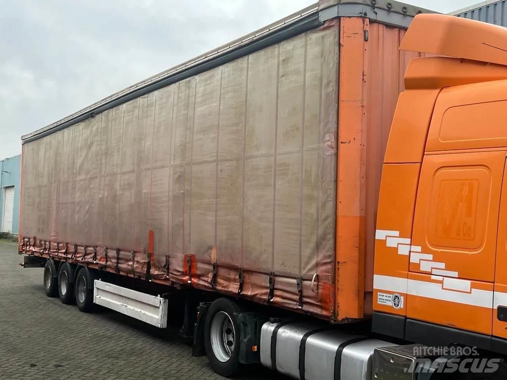 Krone + 3 AXEL + MEGA Curtainsider semi-trailers