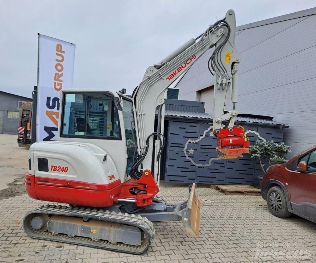 Takeuchi TB 240 Mini excavators < 7t
