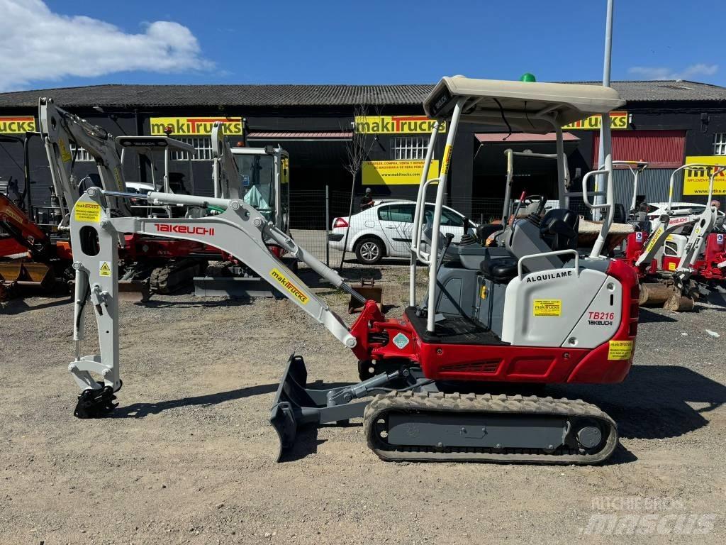 Takeuchi TB 216 Mini excavators < 7t