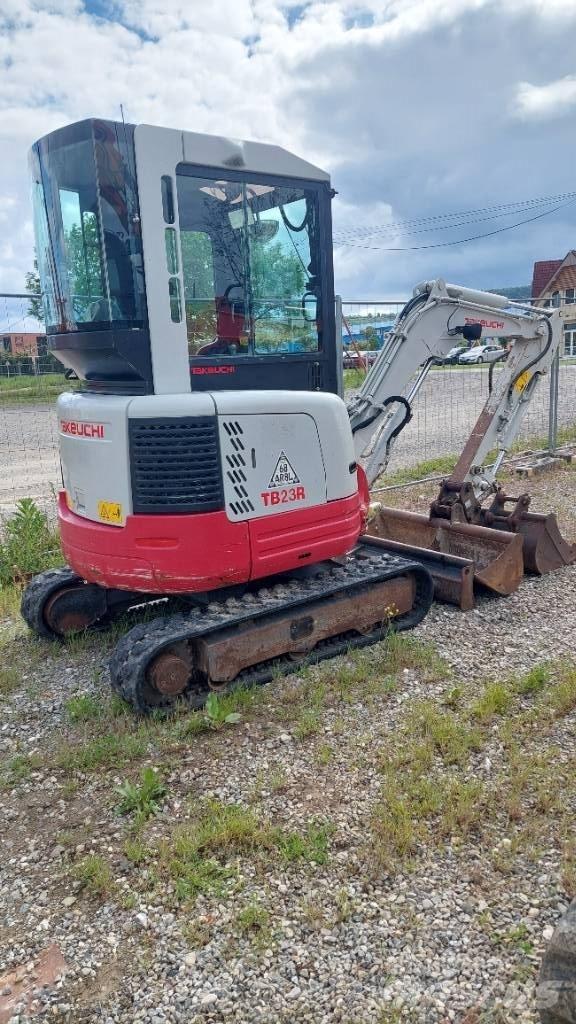 Takeuchi TB 23 R Mini excavators < 7t