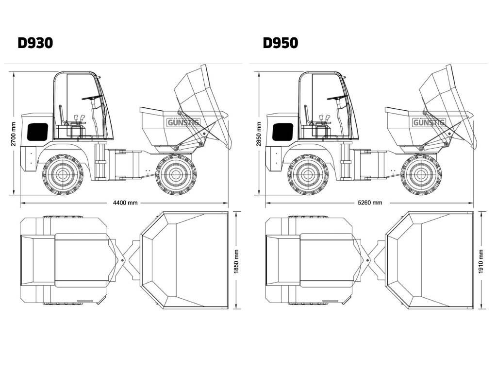 Günstig D930 Articulated Haulers
