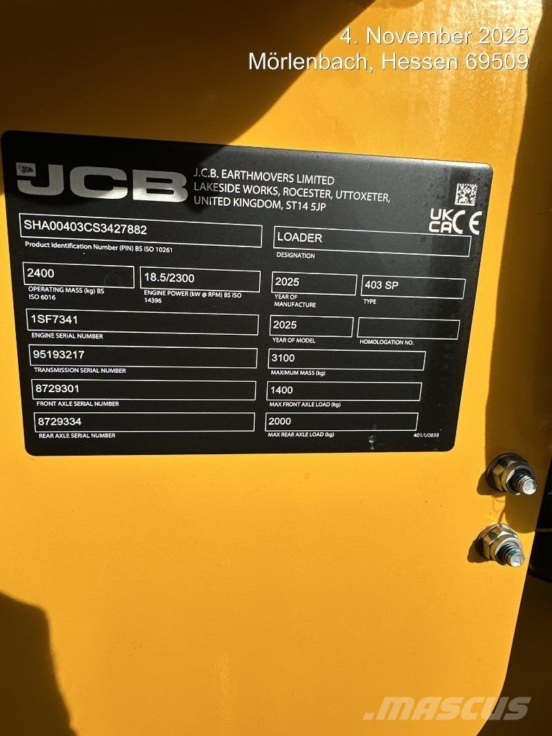 JCB 403 Wheel loaders