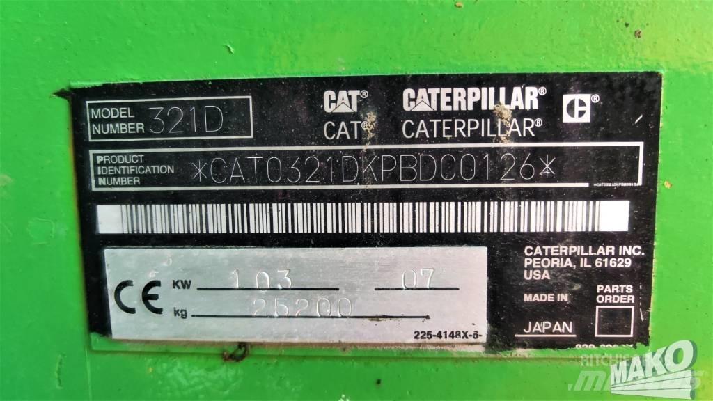 CAT 321 D Crawler excavators
