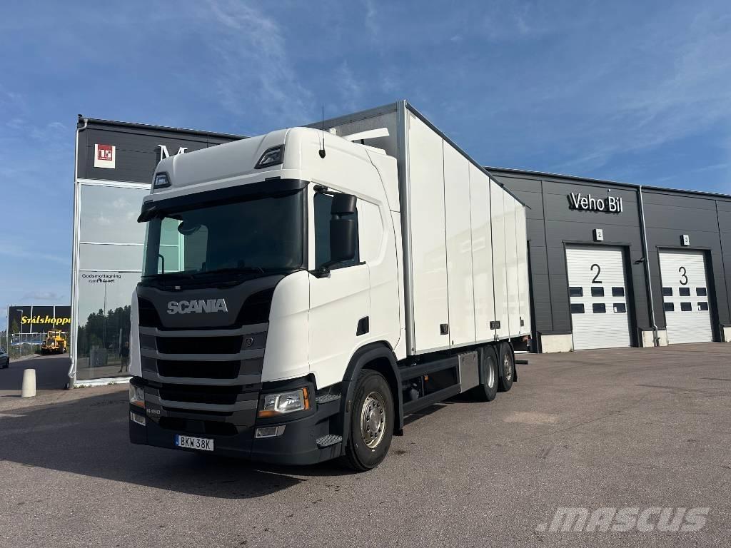 Scania R 450 6x2 Van Body Trucks