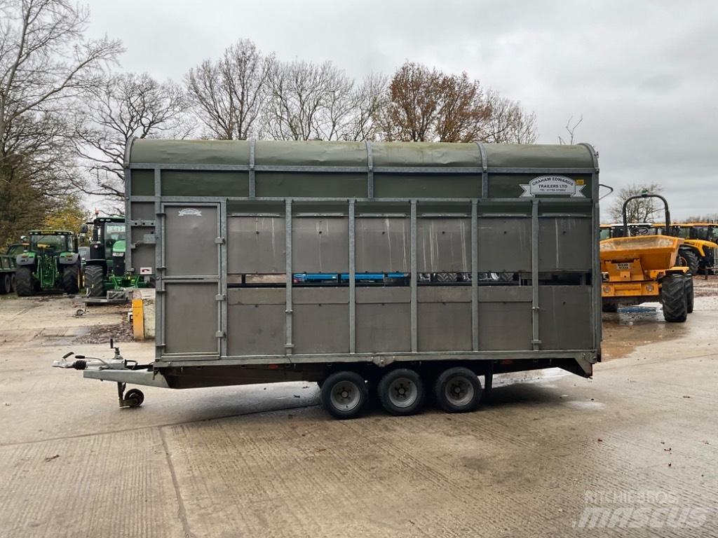 GRAHAM EDWARDS DM14T Livestock carrying trailers