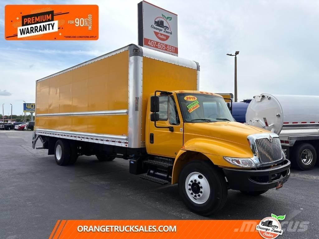 International 4300 Van Body Trucks