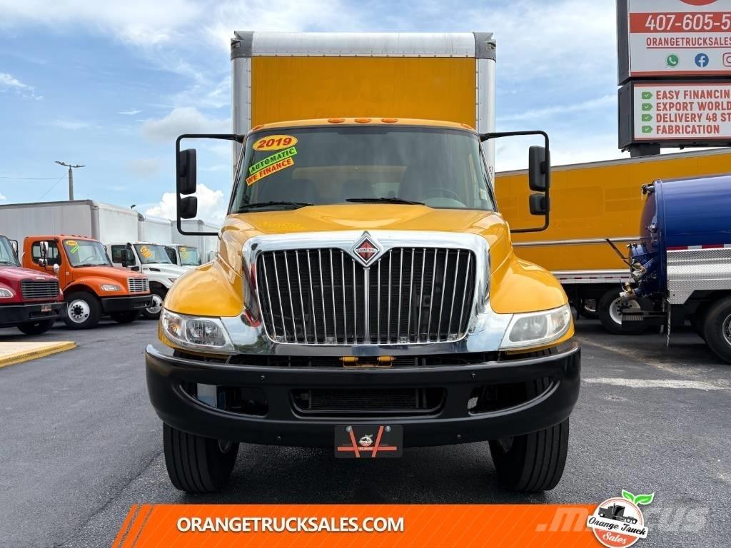 International 4300 Van Body Trucks