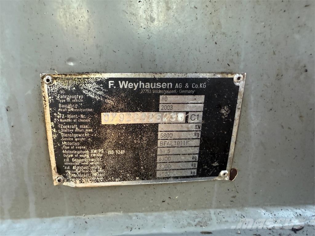 Atlas AR80 Other farming machines