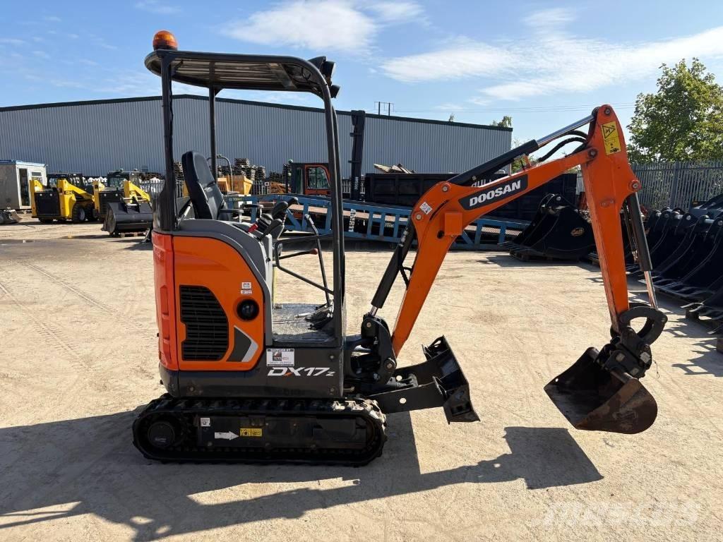 Doosan DX 17 Mini excavators < 7t