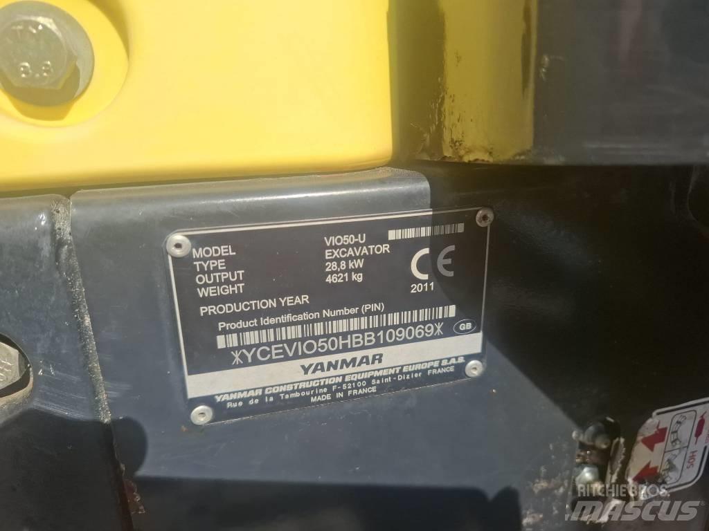 Yanmar Vio 50 U Mini excavators < 7t