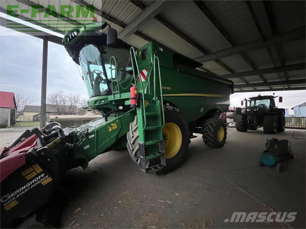 John Deere s670i Combine harvesters
