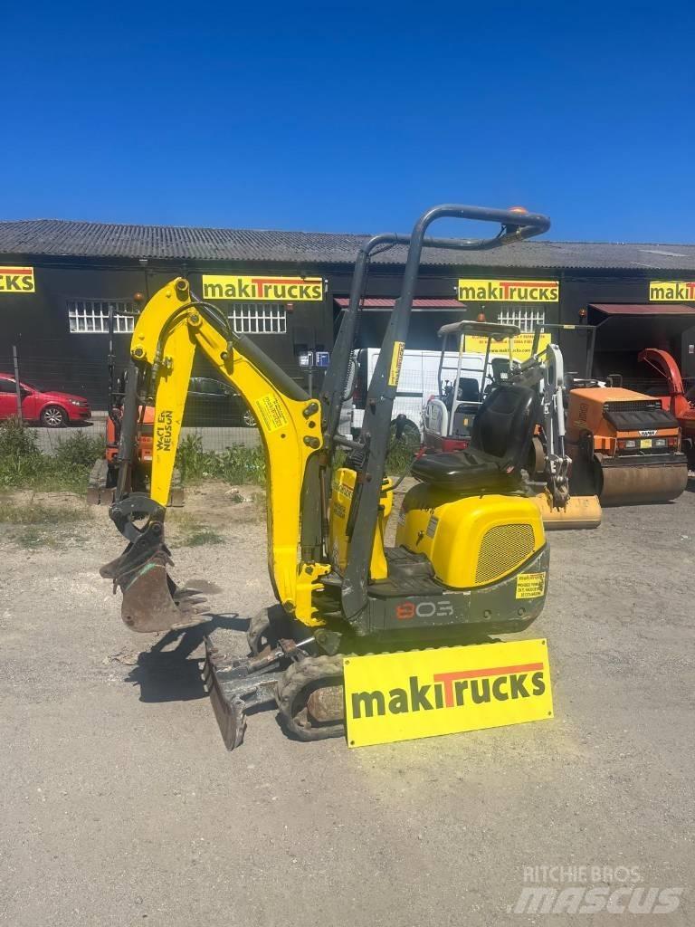 Wacker Neuson 803 RD Mini excavators < 7t