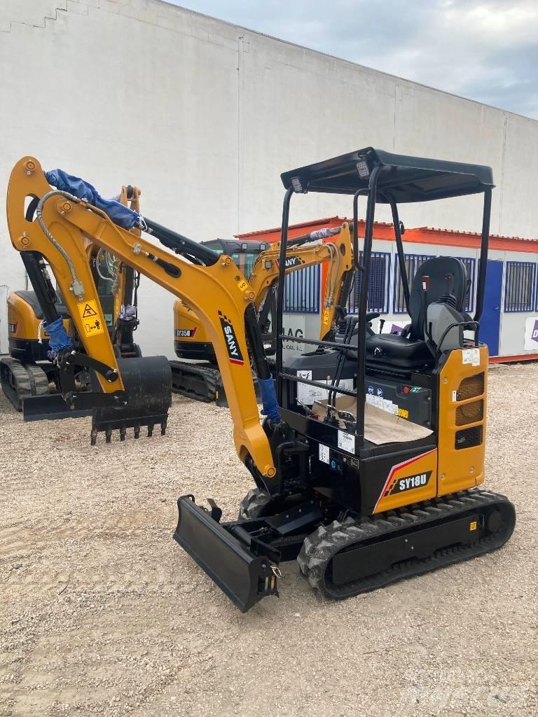 Sany SY 18U Mini excavators < 7t