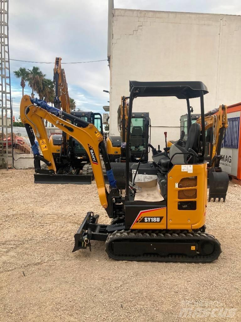 Sany SY 18U Mini excavators < 7t