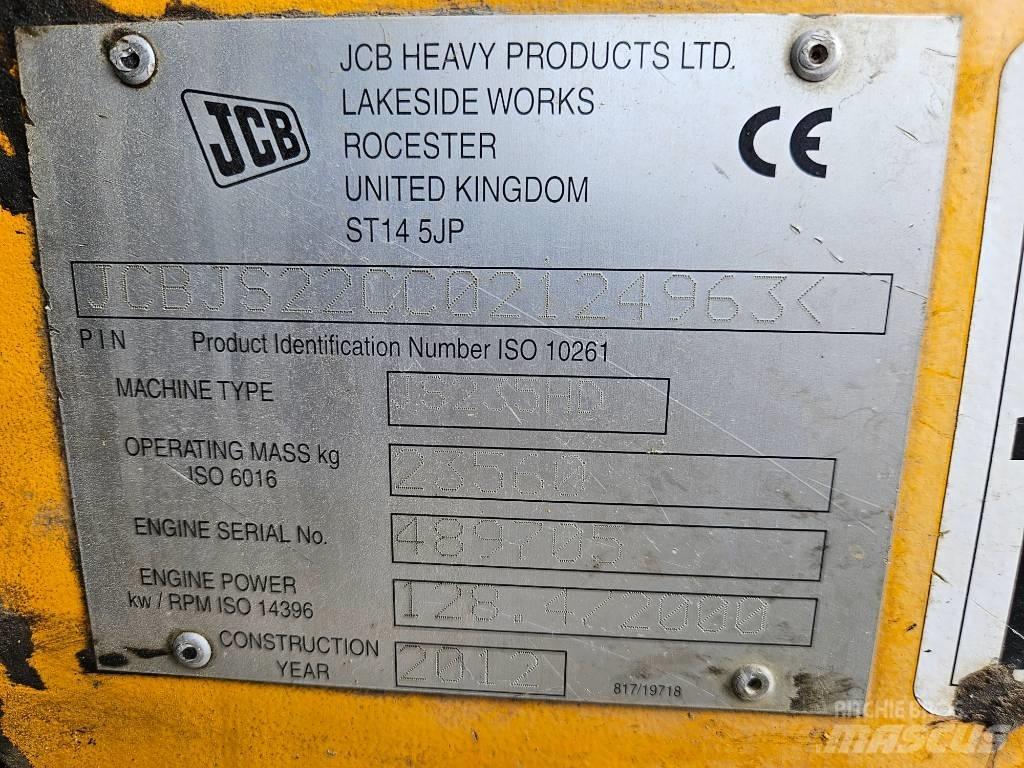 JCB 235 HD Crawler excavators