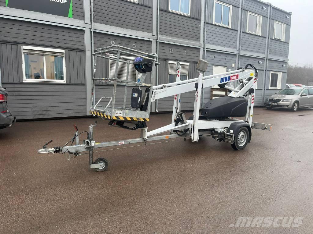 Dino 105TL Trailer mounted aerial platforms