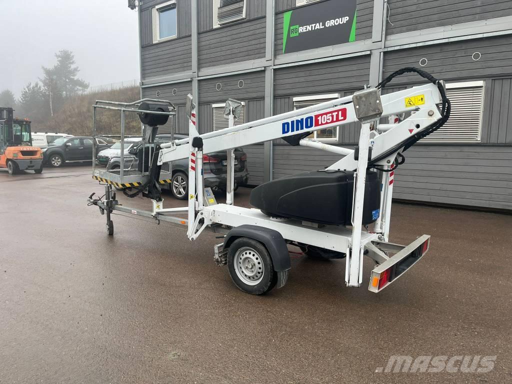 Dino 105TL Trailer mounted aerial platforms