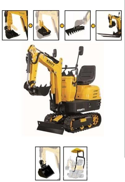 Kraft KE08TY Mini excavators < 7t