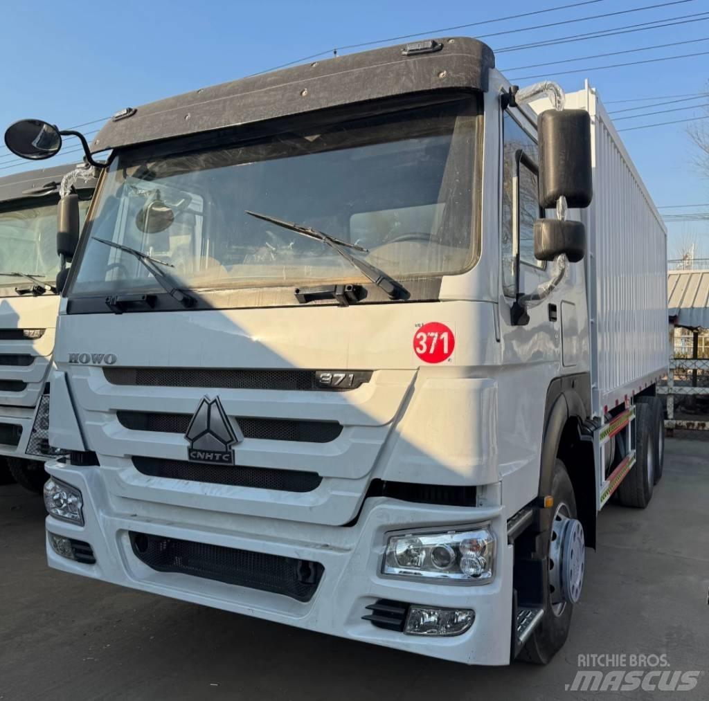Howo 371 Van Body Trucks