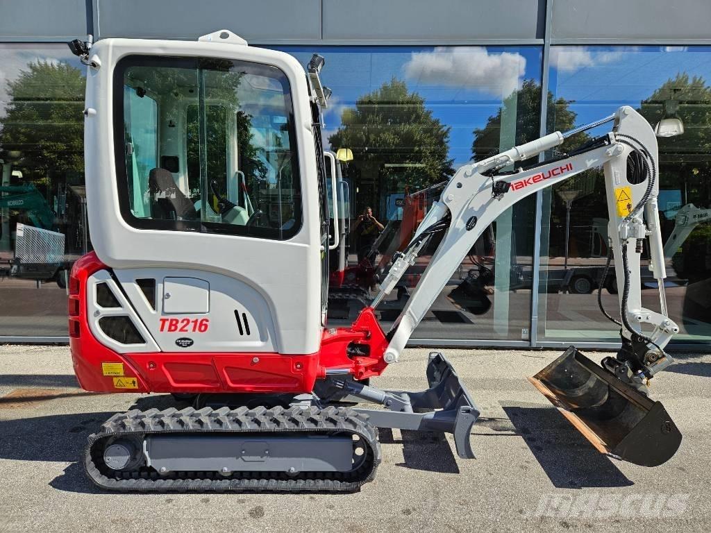 Takeuchi TB 216 Mini excavators < 7t