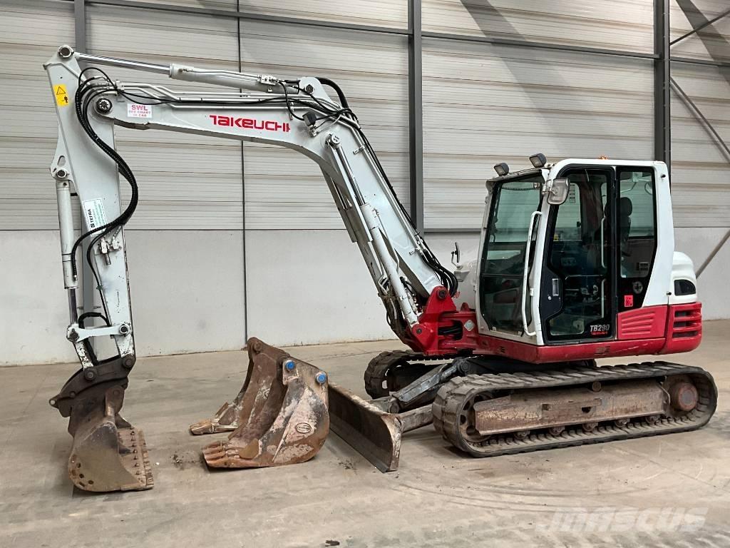 Takeuchi TB 290 Midi excavators  7t - 12t