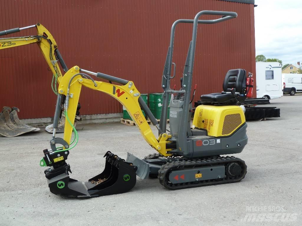 Wacker Neuson 803 Mini excavators < 7t