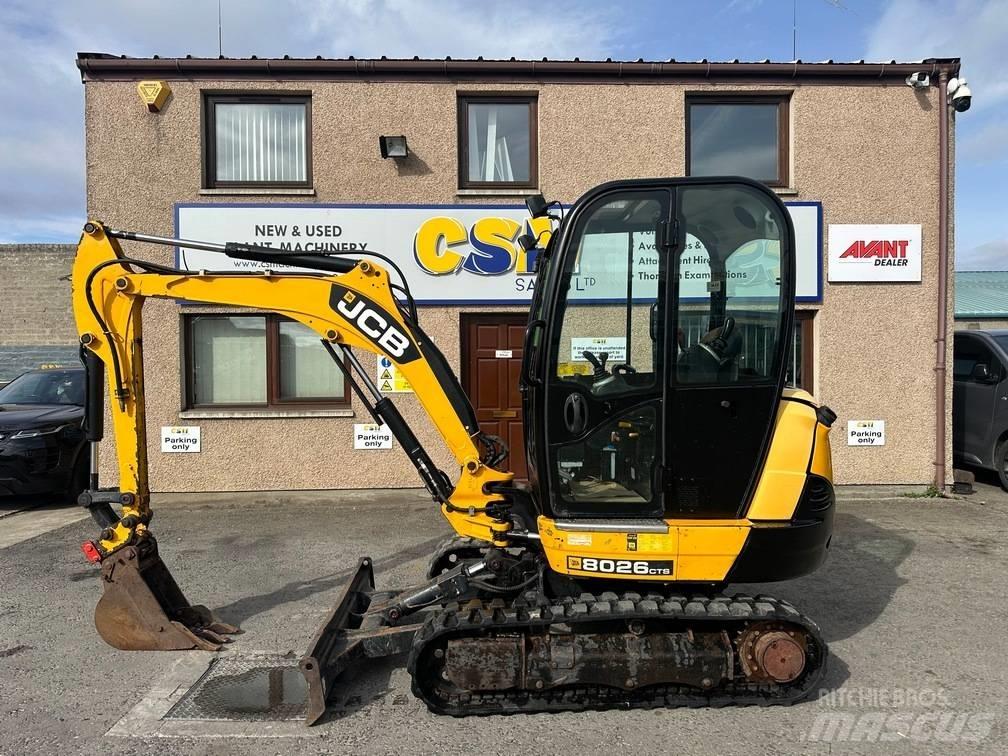 JCB 8026 CTS Mini excavators < 7t