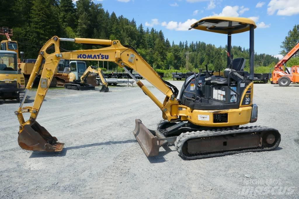 Komatsu PC 30 MR-3 Mini excavators < 7t