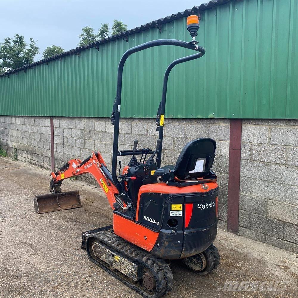 Kubota K 008-5 Mini excavators < 7t