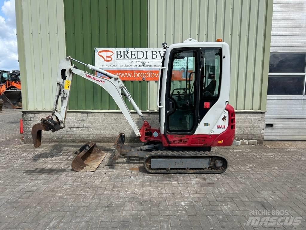 Takeuchi TB 216 Mini excavators < 7t
