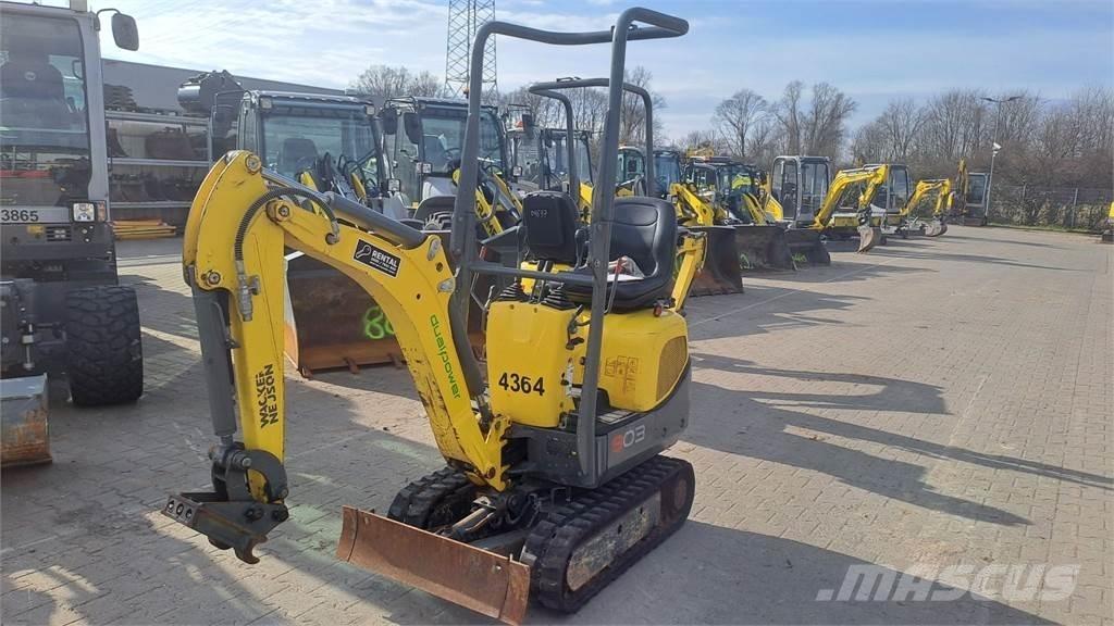 Wacker Neuson 803 Crawler excavators