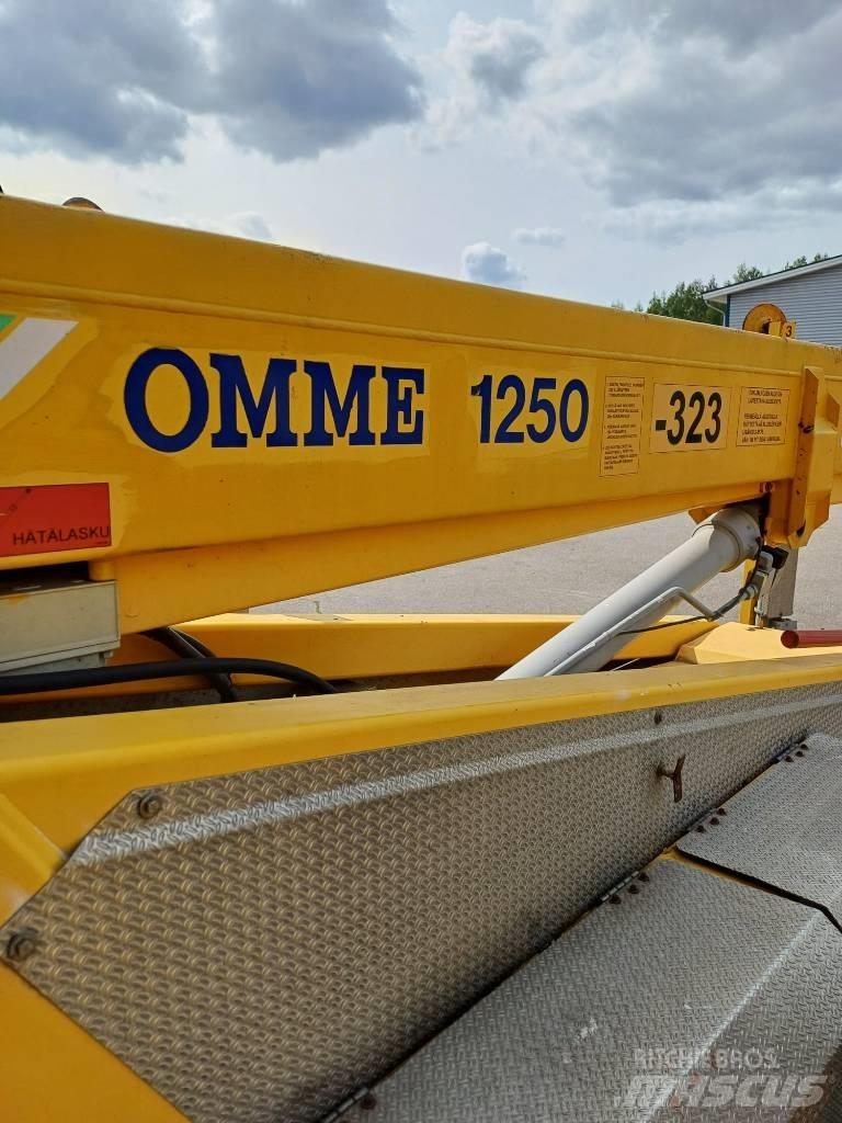 Omme 1250 Trailer mounted aerial platforms