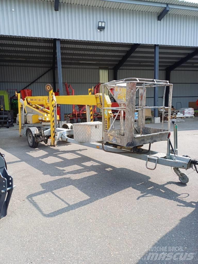 Omme 1250 Trailer mounted aerial platforms