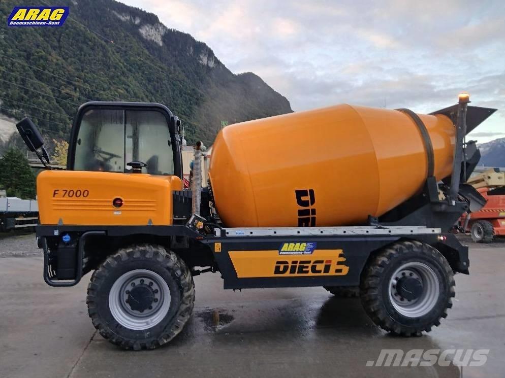 Dieci F7000 Concrete/mortar mixers
