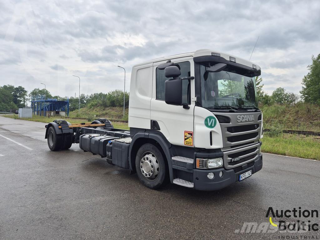Scania P 450 Chassis Cab trucks