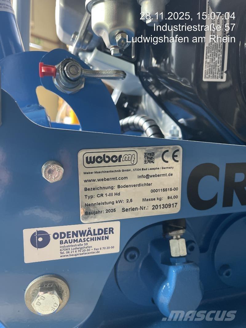 Weber CR1-III Hd Vibrator compactors