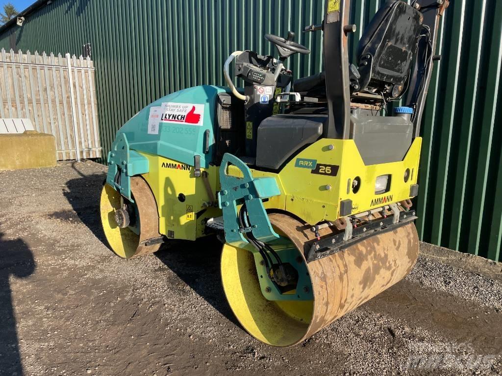 Ammann ARX 26 Twin drum rollers