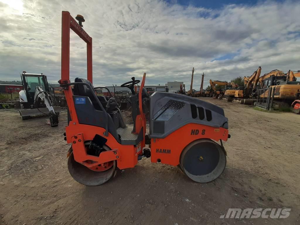Hamm HD 8 VV Twin drum rollers