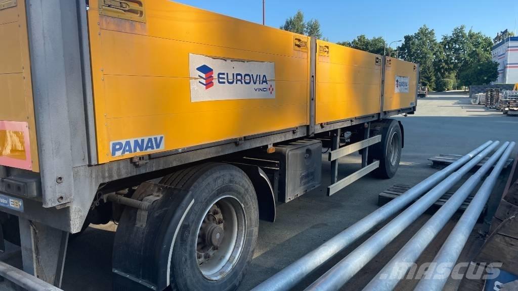 Panav PV 18 L Flatbed/Dropside trailers