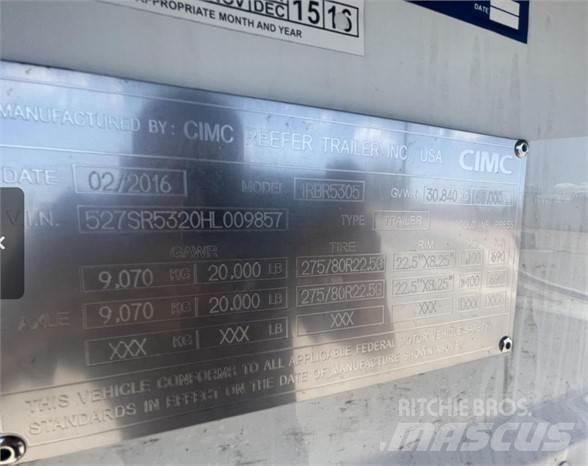Utility 53 FT Temperature controlled semi-trailers