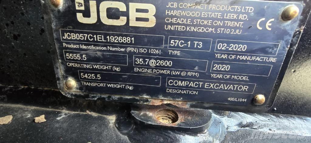 JCB 57 C-1 Mini excavators < 7t