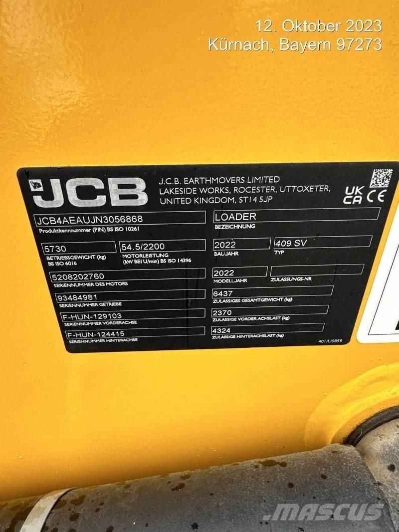 JCB 409 Wheel loaders