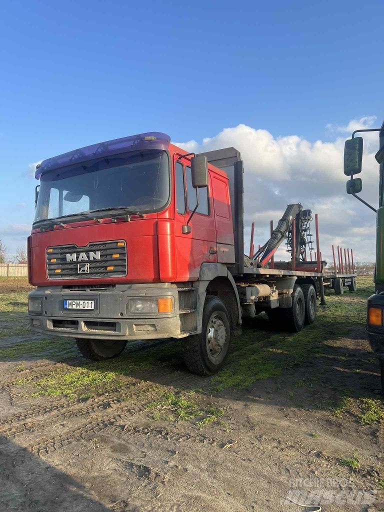 MAN F 2000 Timber trucks